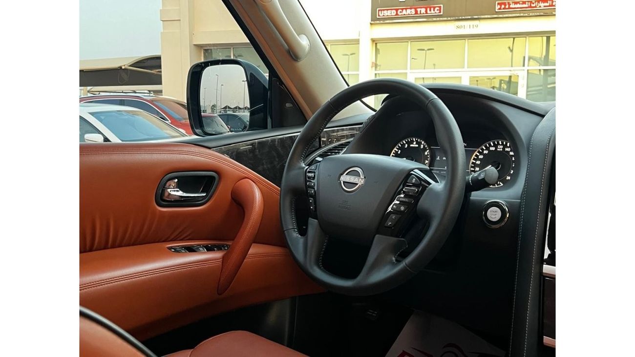 Nissan Patrol Nissan patrol V6 titanium Model 2023 Gcc specs Original paint no accident
