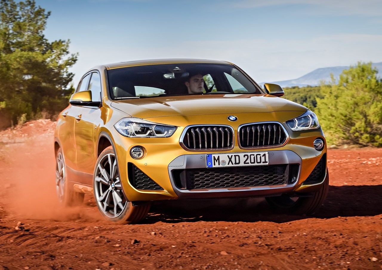 BMW X2 exterior - Front Right Angled