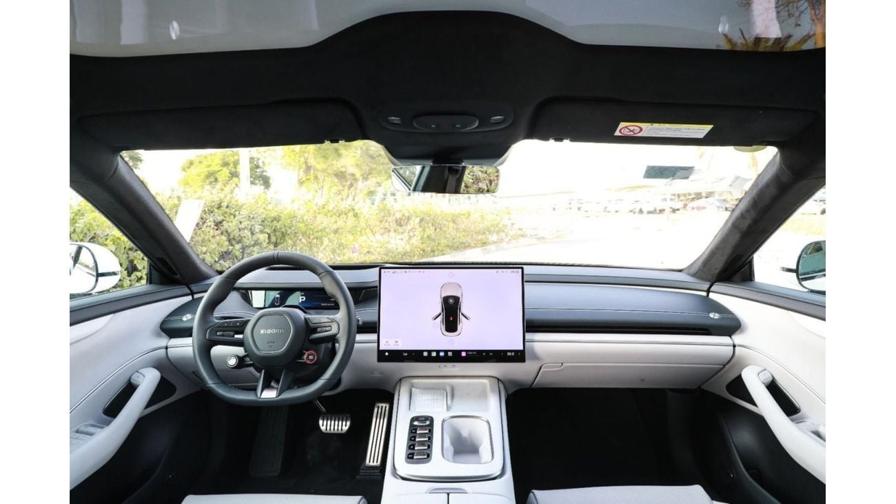 شاومى SU7 2024 XIAOMI SU7 MAX - أبيض داخل رمادي | سعر التصدير