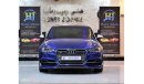 Audi S3 Std EXCELLENT DEAL for our STAGE 2! Audi S3 QUATTRO ( 2016 Model! ) in Blue Color! GCC S