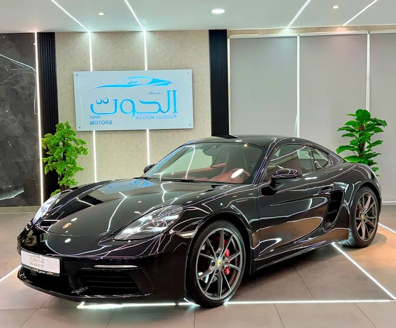 بورش كايمان ELITE BLACK S || GCC || POWERFUL ENGINE || CONDITION || TOP OPTIONS || LOW MILEAG