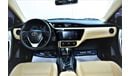 تويوتا كورولا 1.6L SPORT 2018 GCC SPECS WITH DEALER WARRANTY