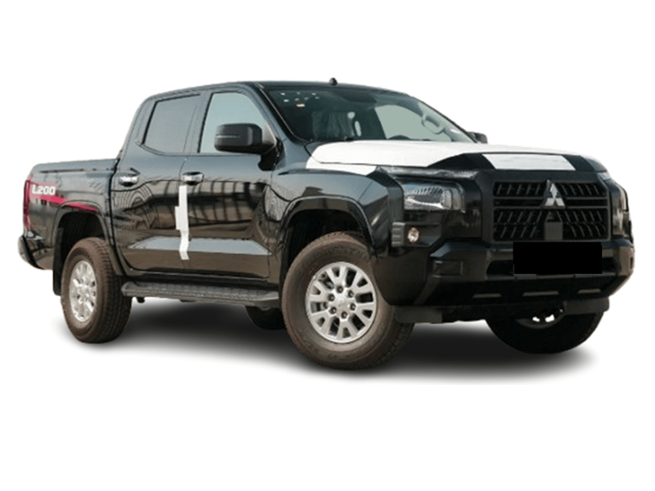 ميتسوبيشي L200 ECTP2M024 – 2025 Mitsubishi L200 Double Cab Pick Up GLX – 2.4L Petrol Manual – Black with Black Inte