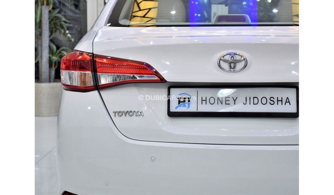 Toyota Yaris EXCELLENT DEAL for our Toyota Yaris 1.5L ( 2019 Model ) in White Color GCC Specs