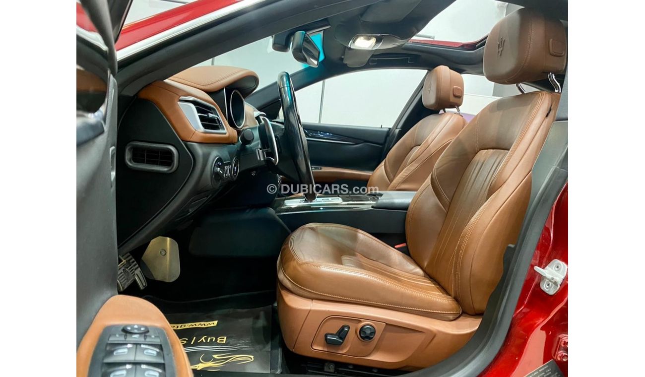Maserati Ghibli 2015 Maserati Ghibli S Q4, Warranty, Full Service History, GCC