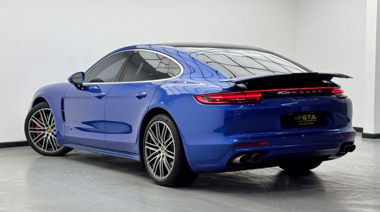 Porsche Panamera Turbo 4.0L RWD 2017 Porsche Panamera Turbo, Porsche Full Service History, Excellent Condition, GCC
