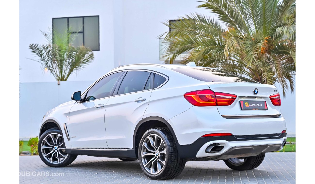 بي أم دبليو X6 xDrive50i M-Kit V8 | 2,428 P.M | 0% Downpayment | Full Option | Immaculate Condition