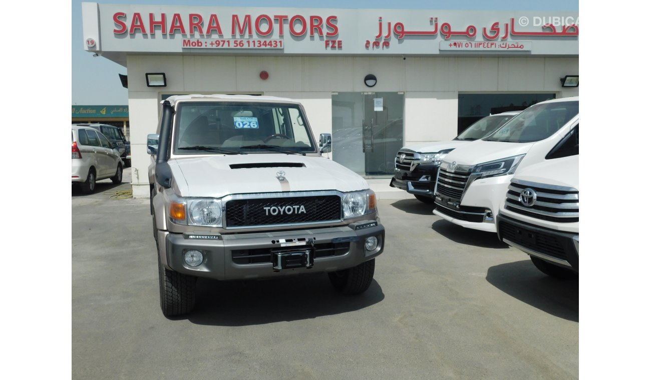 Toyota Land Cruiser Pick Up 79 Double Cab SPL LX V8 4.5L Turbo Diesel 5 Seat 4WD MT With Full Option