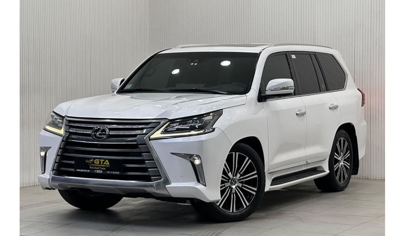 Lexus LX 570 2021 Lexus LX 570 Platinum, One Year Warranty, Al Futtaim Agency Full Service History, GCC