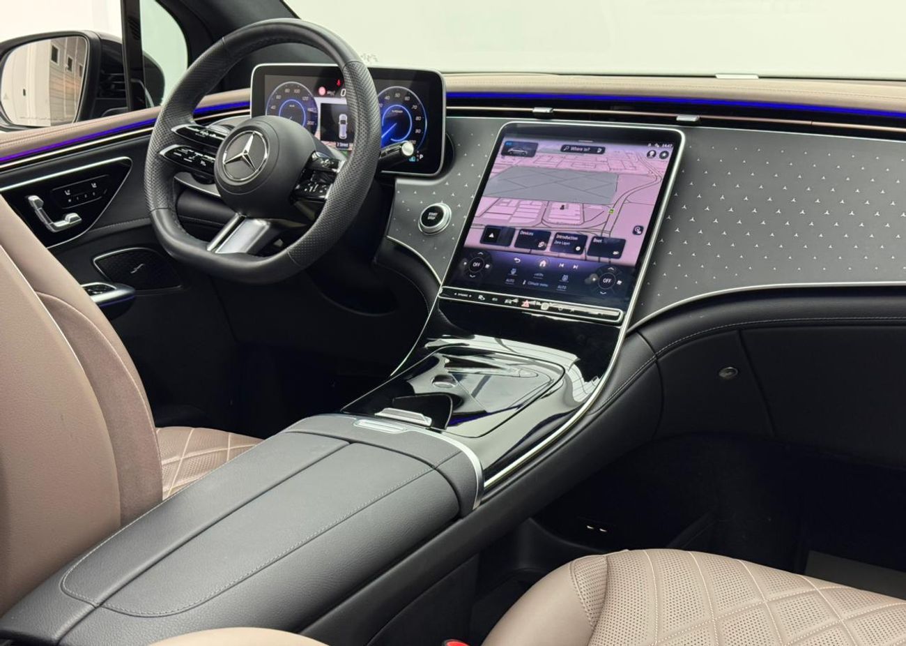 مرسيدس بنز EQE 350+ SUV 2023 Mercedes-Benz EQE 350 4Matic, 2028 Mercedes Warranty, 2028 Mercedes Service Pack, GCC