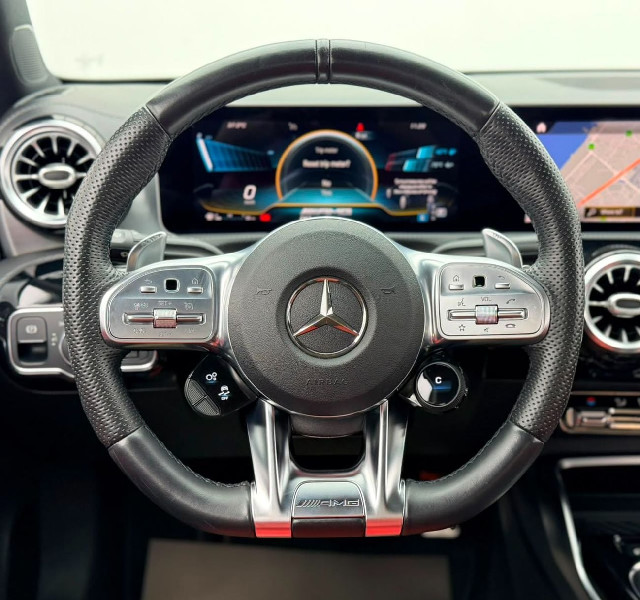 مرسيدس بنز A 35 AMG 2020 Mercedes Benz A35 AMG, 1 Year Unlimited Km Warranty, Full Service History, GCC
