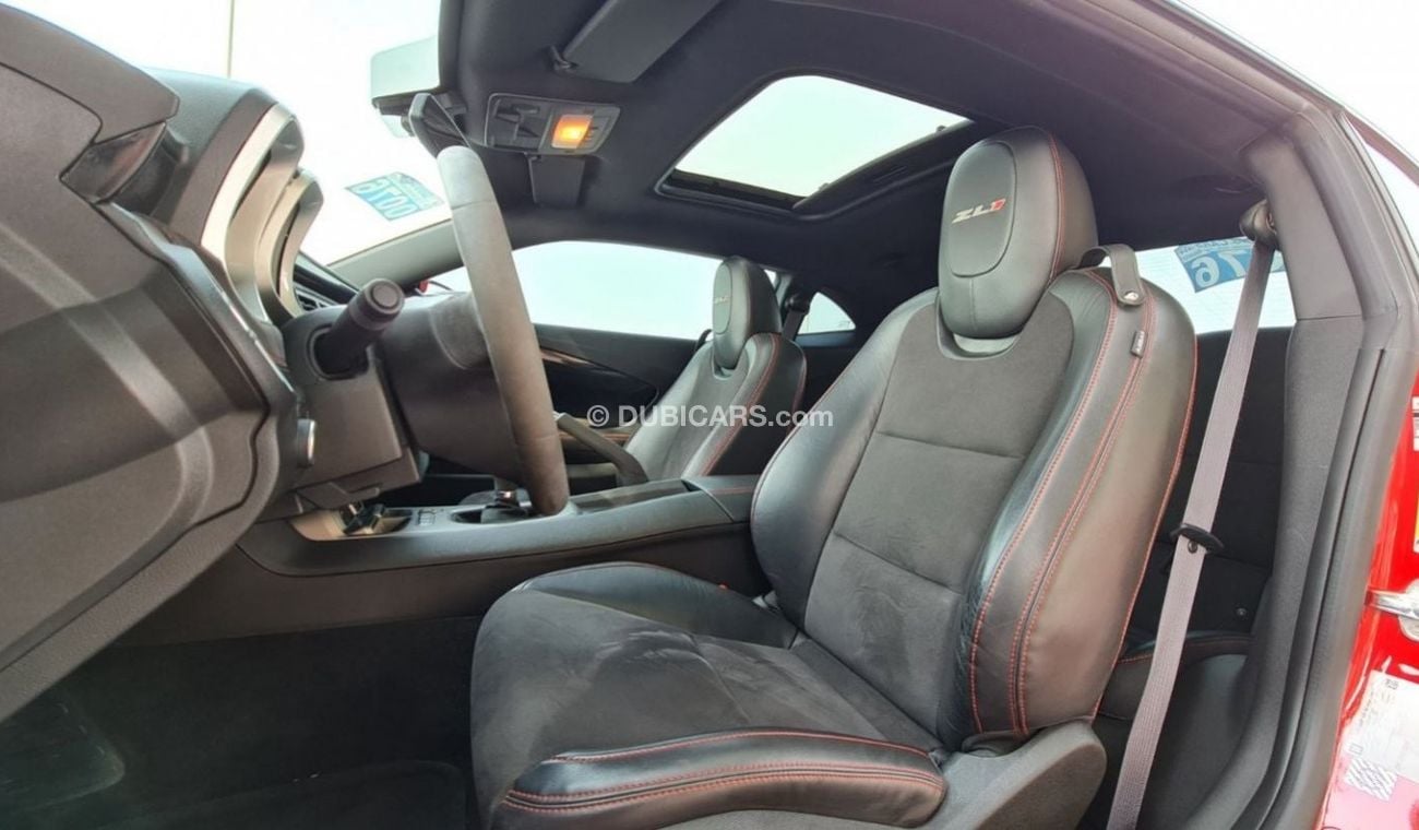 Chevrolet Camaro ZL1 6.2L V8 Partial Service History GCC Manual Transmission