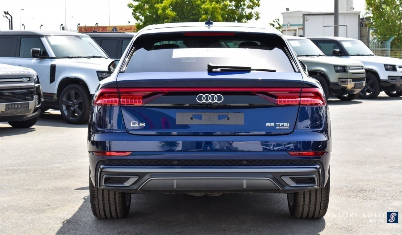 Audi Q8 55 TFSI MHEV S‐line Selection Quattro V6 3.0L Aut.  (For Local Sales plus 10% for Customs & VAT)