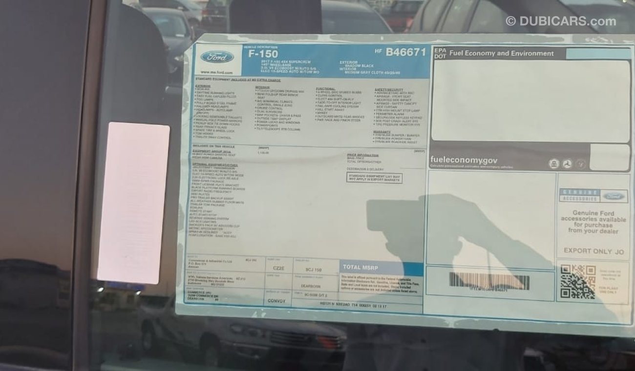 Ford F 150 XLT V6 3.5 2017 0KM GCC