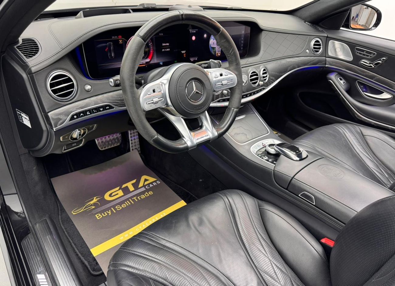 Mercedes-Benz S 63 AMG Std 4.0L (604 HP) 2018 Mercedes-Benz S63 AMG, Full Service History, 1 Year Warranty