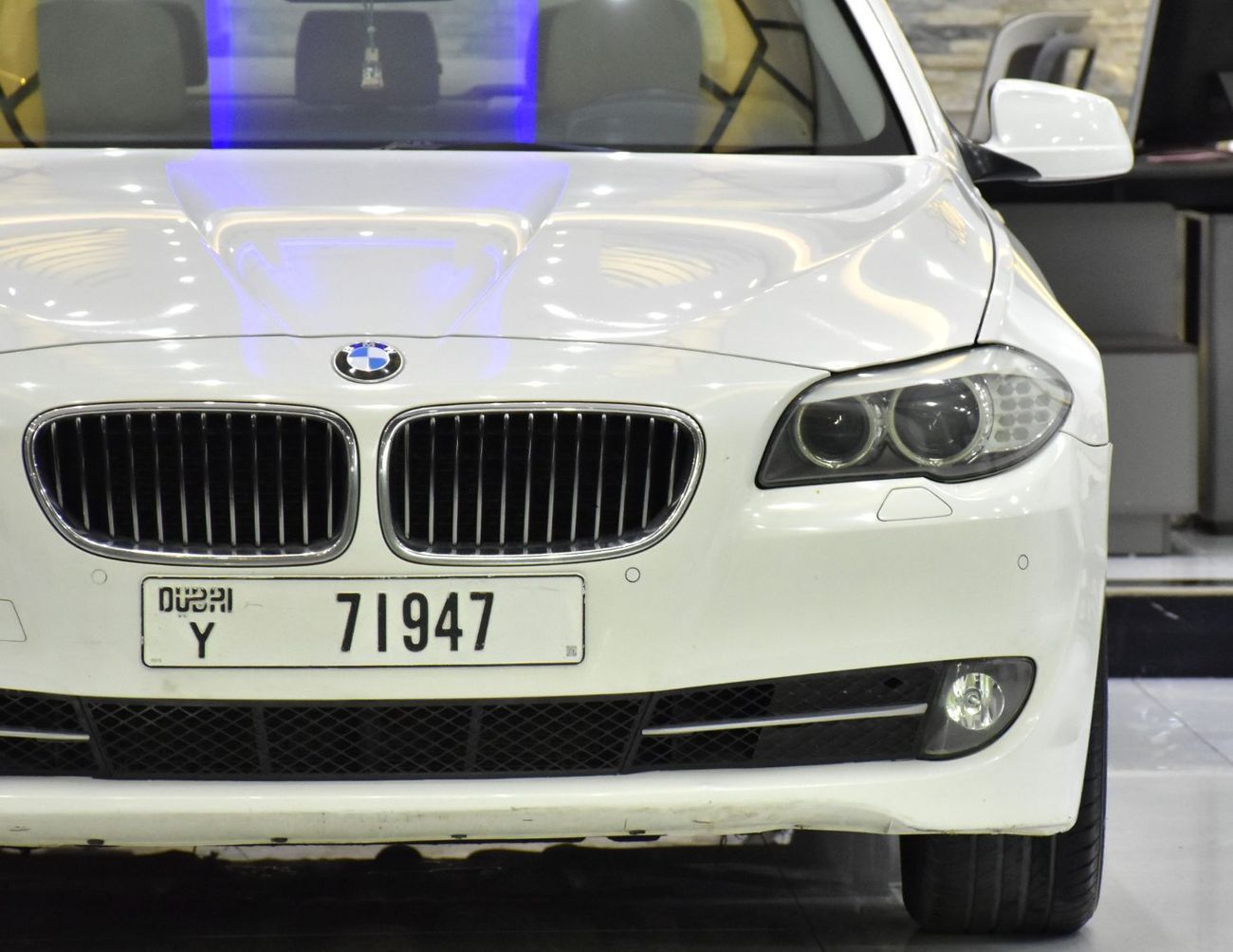 BMW 520i EXCELLENT DEAL for our BMW 520i ( 2012 Model ) in White Color GCC Specs