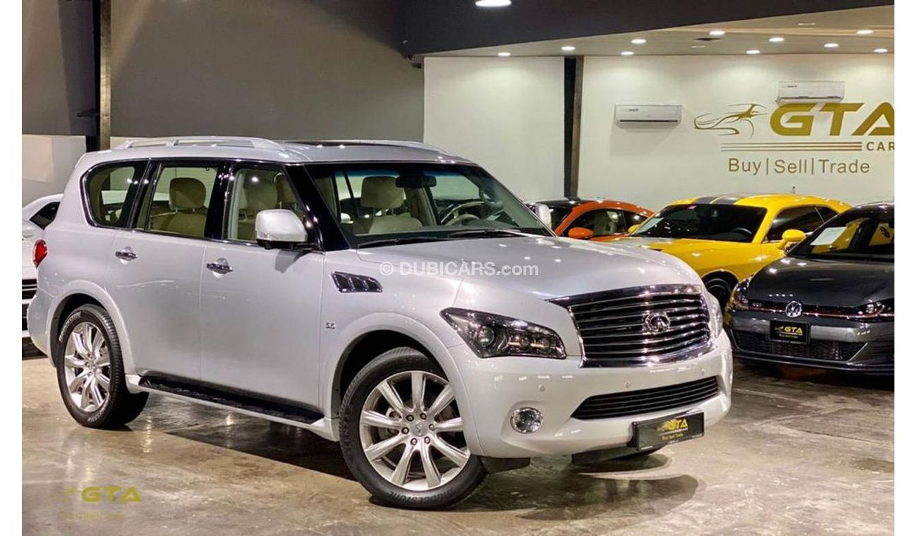 إنفينيتي QX80 2014 Infiniti QX80 Excellence, Warranty, Full Service History, Excellent Condition, GCC