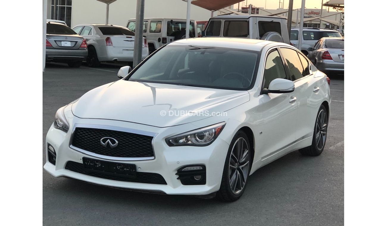 Infiniti Q50 Infinity Q50 model 2017 GCC car prefect condition full option low mileage