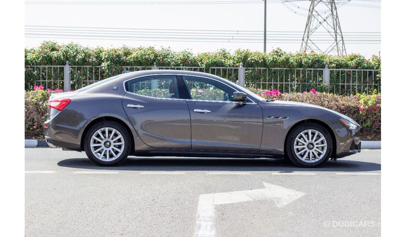 مازيراتي جيبلي MASERATI GHIBLI - 2014 - GCC - ASSIST AND FACILITY DOWN PAYMENT - 1755 AED/MONTHLY - 1 YEAR WARRANTY