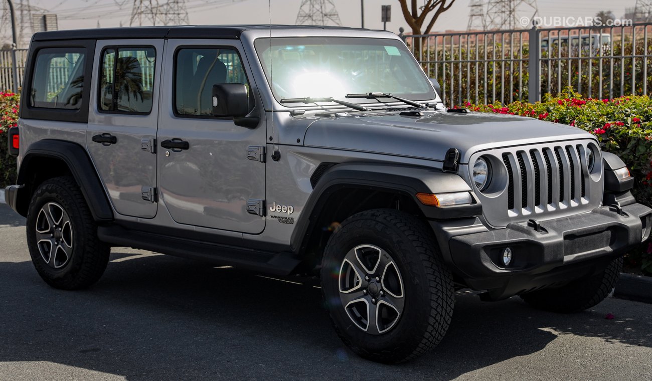 Jeep Wrangler 2021 UNLIMITED SPORT V6 3.6L W/ 3 Yrs or 60K km Warranty @ Trading Enterprises