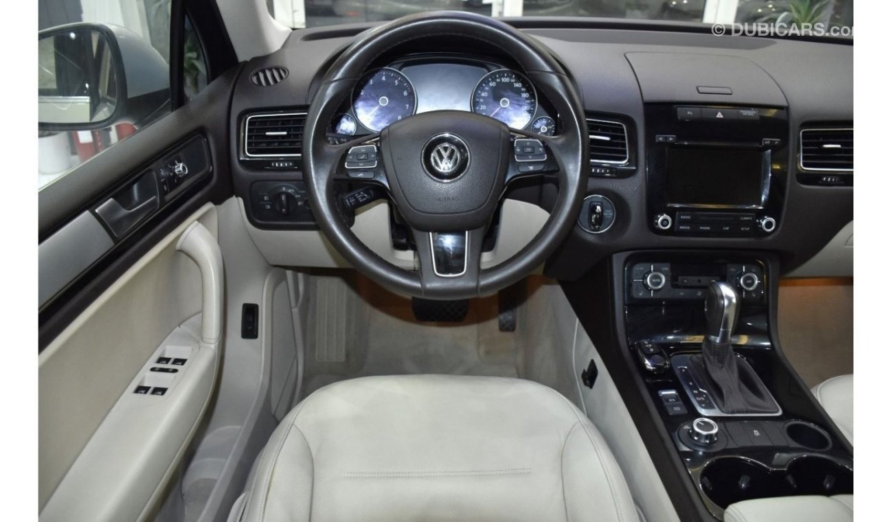 Volkswagen Touareg EXCELLENT DEAL for our Volkswagen Touareg ( 2014 Model ) in Beige Color GCC Specs