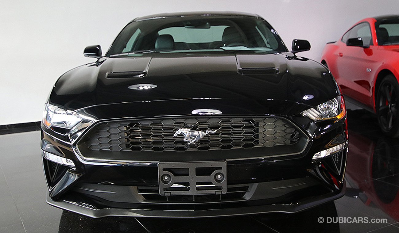 Ford Mustang Ecoboost 2018, 2.3L GCC, 0km w/ 3 Years or 100K km WRNTY + 60K km Service at Al Tayer