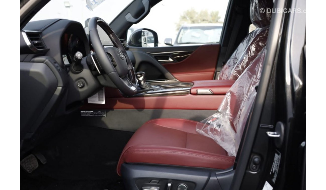 لكزس LX 600 Lexus LX600 3.5L Prestige Model 2023, new color black inside red