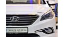 Hyundai Sonata AMAZING Hyundai Sonata 2015 Model!! in White Color! GCC Specs
