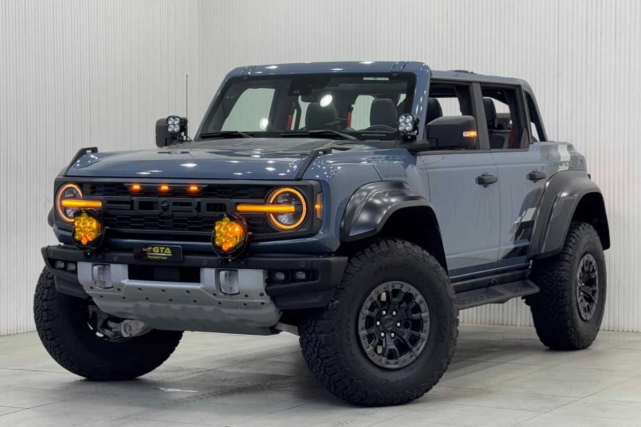 فورد برونكو Raptor 3.0L V6 2023 Ford Bronco Raptor, Agency Warranty+ Sp Till 2028, Full Service History, GCC
