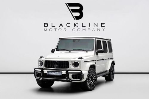 Mercedes Benz G63 AMG STD BUY NOW, PAY 2027 | THE BLACKLINE STANDARD | 2030 Mercedes Warranty + Service Contract, GCC