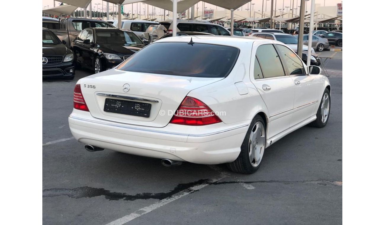 Mercedes-Benz S 350 Mercedes benz S350 model 2005 GCC car prefect condition large full option sun roof leather seats bac
