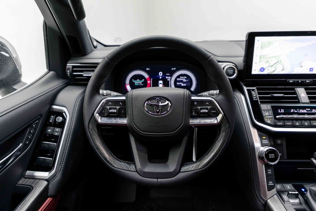 Toyota Land Cruiser VXR 3.3L - Attitude Black Inside Black & Dark Red | Export Only