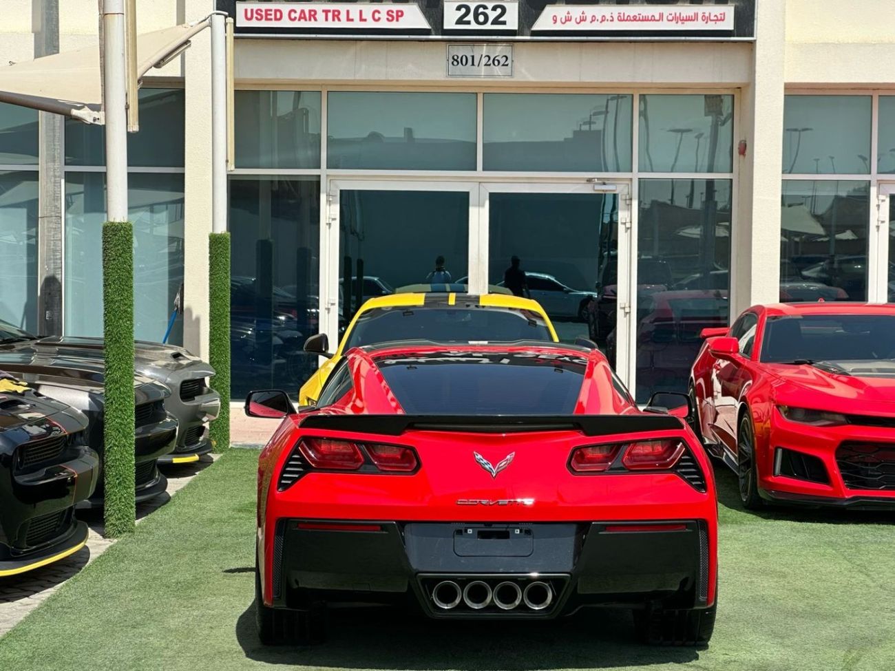 Chevrolet Corvette CHEVROLET CORVETTE C7 Z51 GCC 2014 FULL OPTION ORIGINAL PAINT PERFECT CONDITION