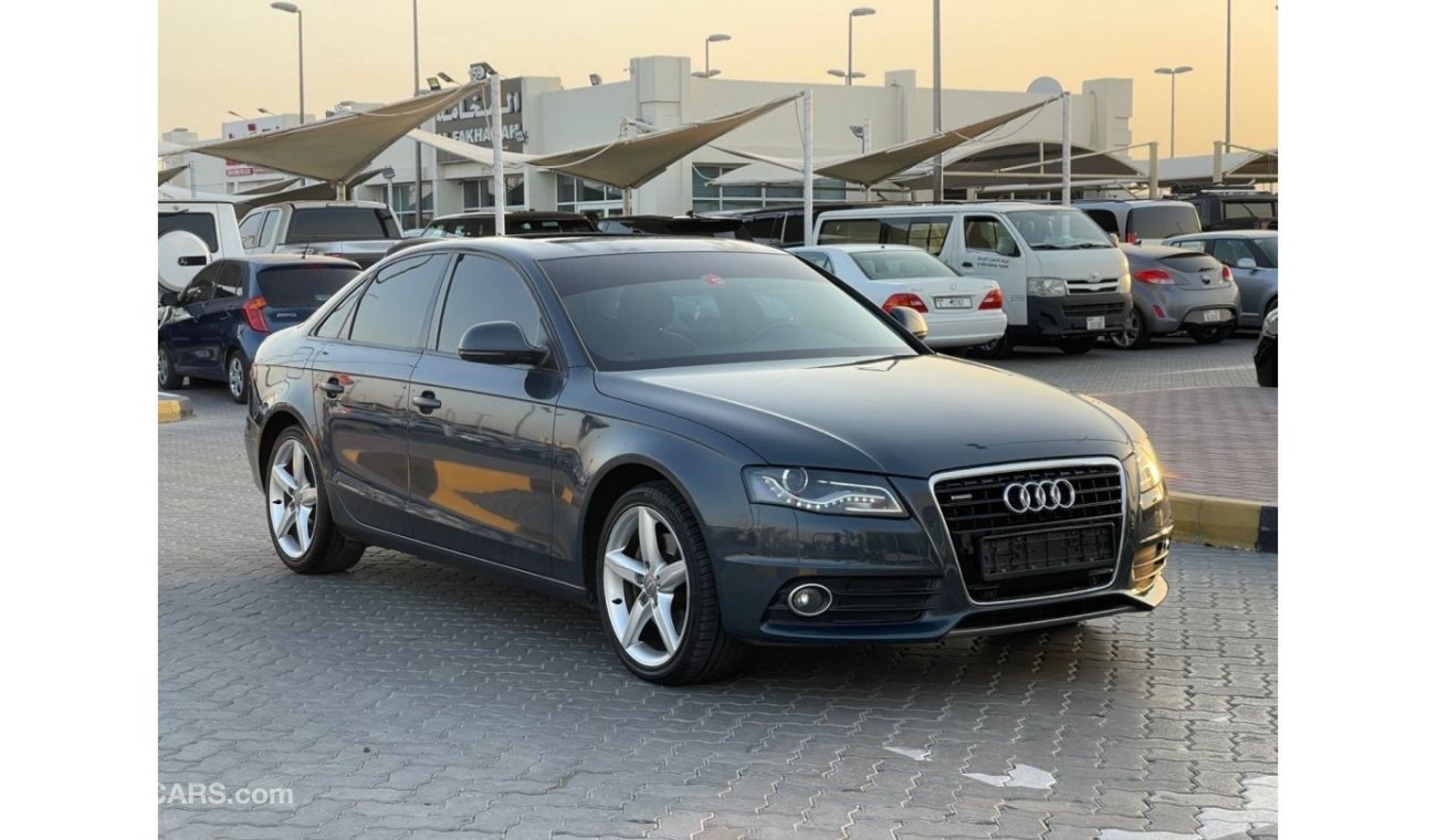 Audi A4 Model 2009 Gulf 6 cylinders Full Option Sunroof 6 cylinders Automatic transmission Kilo meter 137000