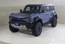 Ford Bronco Raptor B4D4925 BRONCO 4 DOORS RAPTOR 3.0L V6 ECOBOOST W/ ORANGE SBELTS BLACK/BLUE LTHR SSQTCH