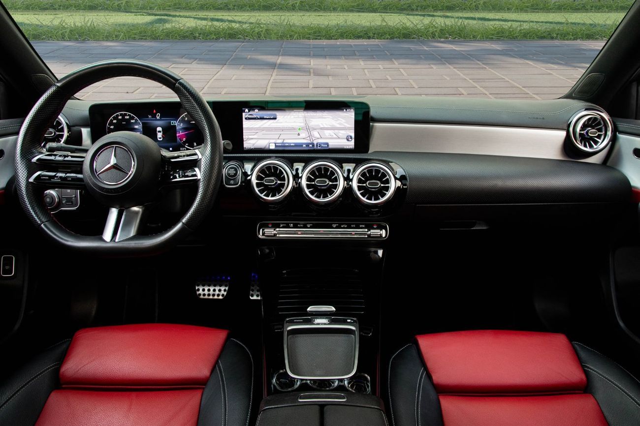 مرسيدس بنز A 200 AMG AMG Sedan | 2,605 P.M  | 0% Downpayment | Agency Warranty!