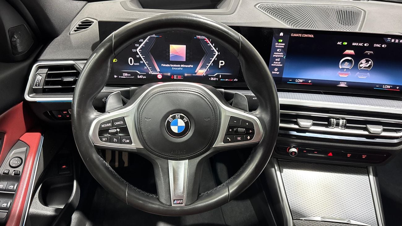 BMW 330i 2023 M SPORT | AED 2279/Month | 0 DP | 30 Day Return | Warranty | Service History