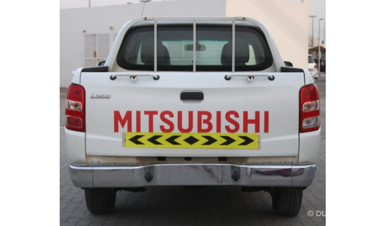 Mitsubishi L200 MITSUBISHI L200 WHITE GCC 2018 EXCELLENT CONDITION WITHOUT ACCIDENT