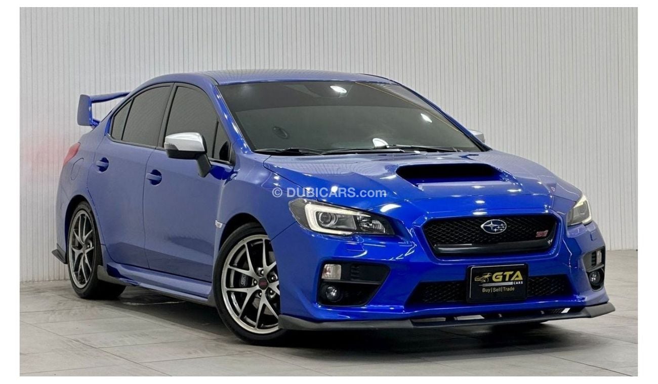 Subaru Impreza WRX STI Std 2017 Subaru WRX STI Manual Transmission, Full Subaru Service History, GCC