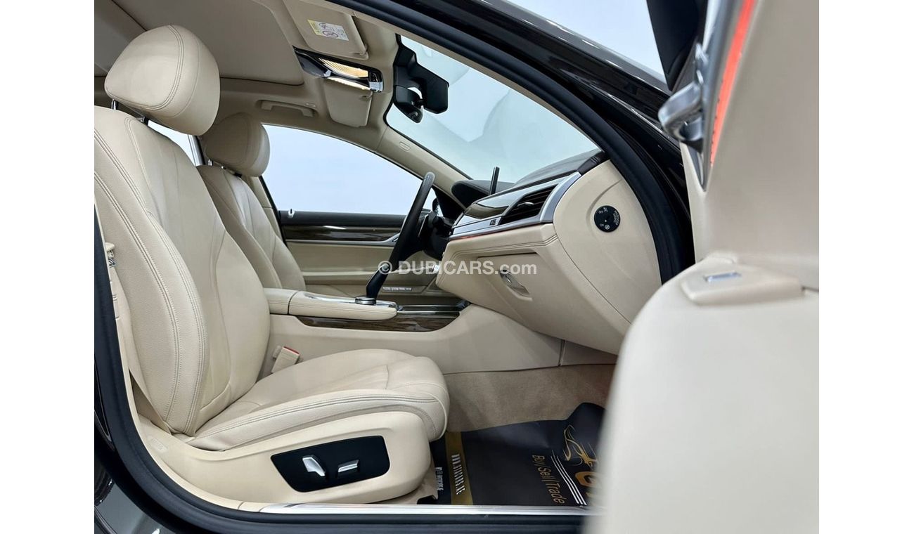بي أم دبليو 740Li لاكجري 2017 BMW 740Li, BMW Service Pack 2025, BMW Service History, Low kms, GCC Specs