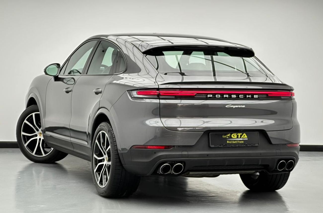 Porsche Cayenne Base Coupe 2024 Porsche Cayenne Coupe, Feb/2027 Porsche Warranty, Porsche Full Service History, GCC