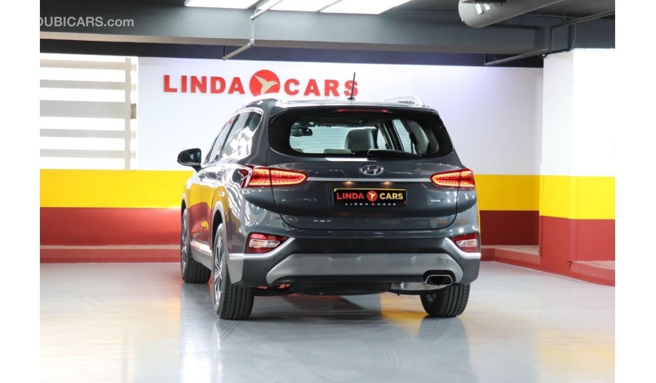 هيونداي سانتا في Hyundai Santa Fe 3.5 (Full Option) 2020 GCC under Agency Warranty with Flexible Down-Payment