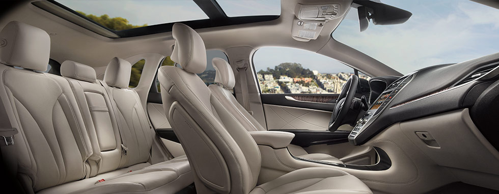 Lincoln MKC interior - Seats