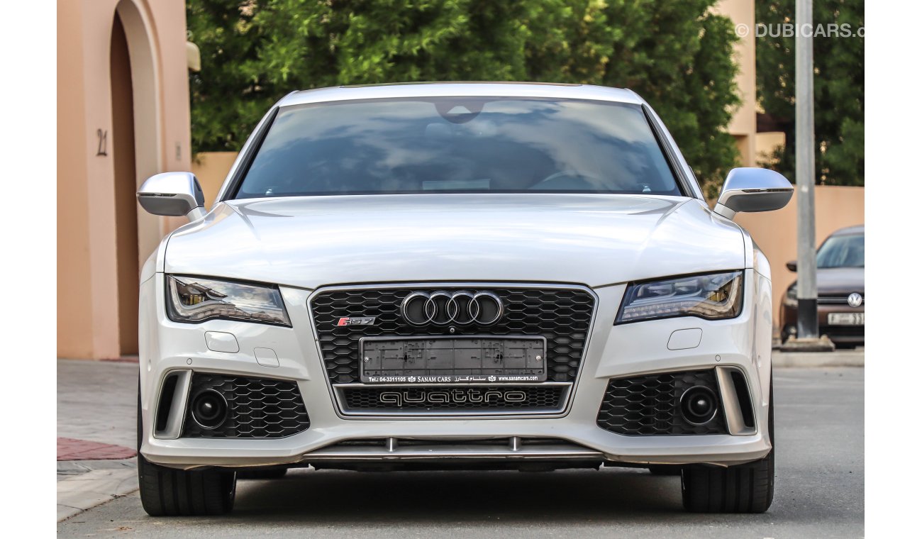 Audi RS7 2015 GCC under Warranty with Zero Down-Payment.