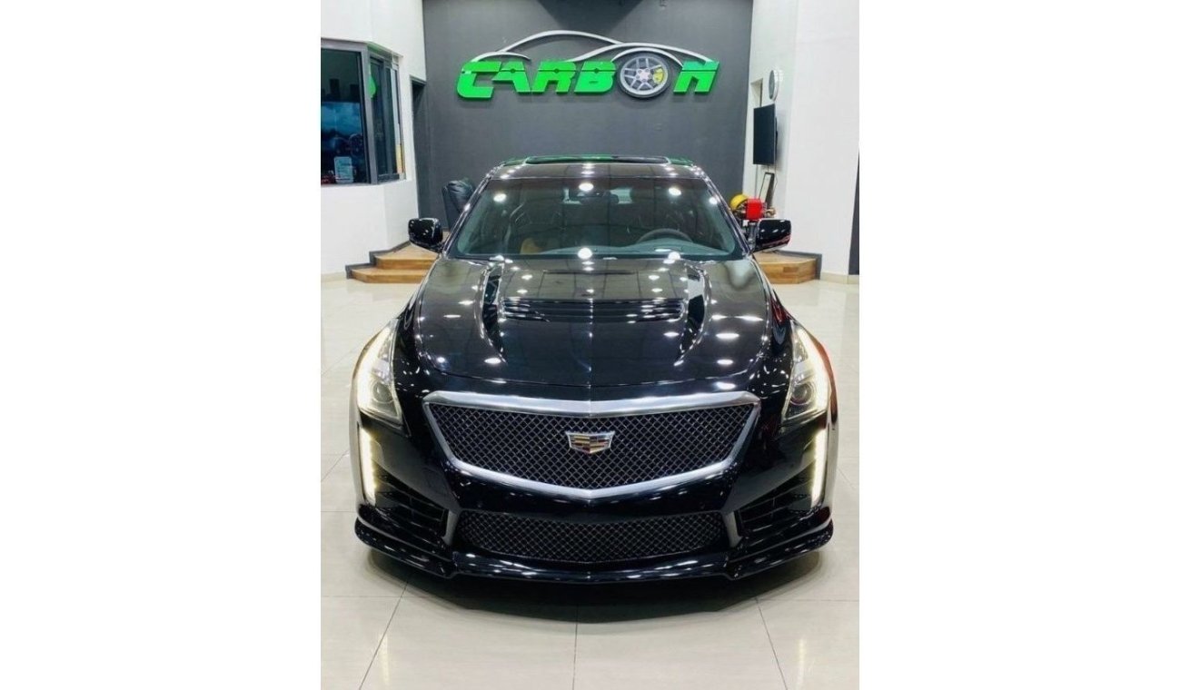 Cadillac CTS V V CADILLAC CTS-V 2016 GCC CAR IN VERY GOOD CONDITION FULL SERVICE HISTORY FOR 165K AED