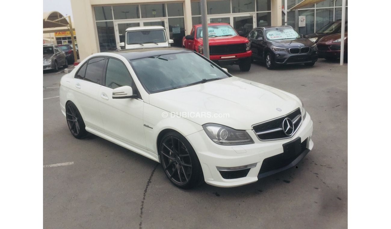 Mercedes Benz C63 AMG model 2012 car prefect condition full service full option low mileage