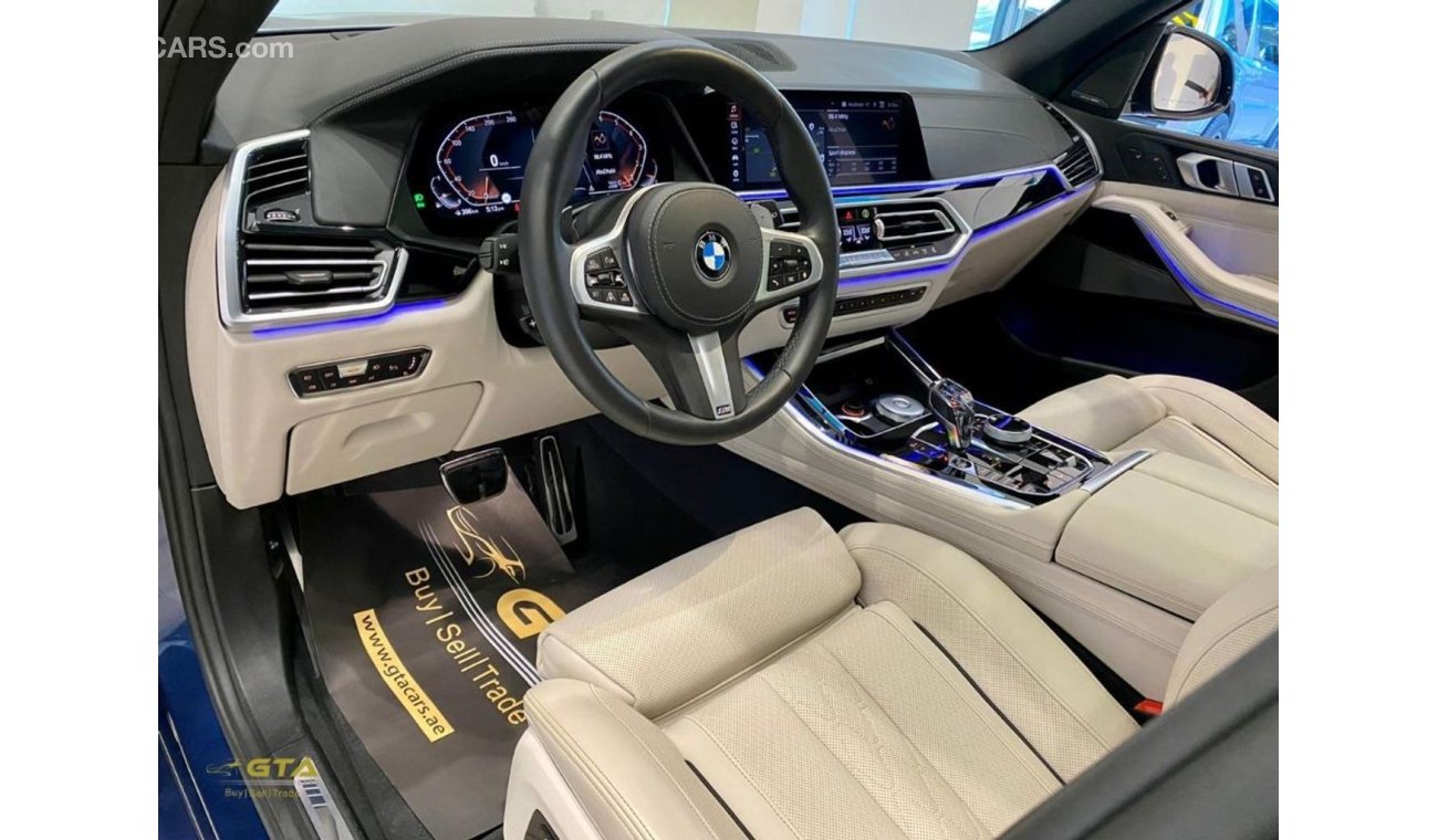 BMW X5 2019 BMW X5 xDrive40i M Sport, 2025 BMW Warranty Service Contract, Fully Loaded, Low KM, GCC
