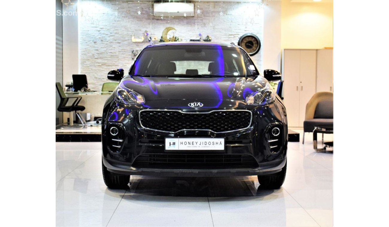 Kia Sportage (AGENCY WARRANTY) * ORIGINAL PAINT * AMAZING Kia Sportage 2018 Model!! in Black Color! GCC Specs