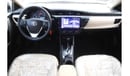 Toyota Corolla SE Toyota Corolla 2014 GCC in excellent condition
