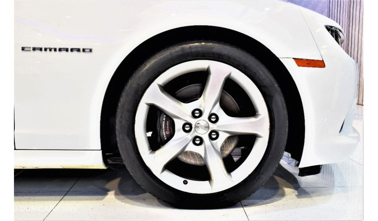 شيفروليه كامارو ONLY 31000 KM!! Amazing Chevrolet Camaro SS 2015 Model!! in White Color! American Specs